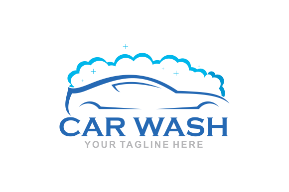 Download Flat Car Wash Logo Background. Best Logo - Flat Collection