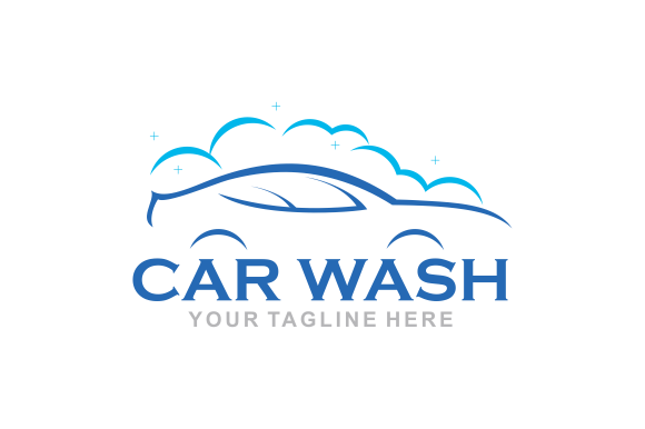 Download Flat Car Wash Logo Background. Best Logo - Flat Collection