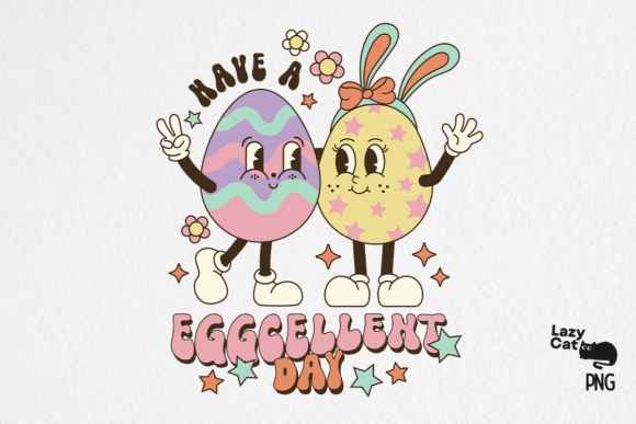 Download Retro Easter Egg PNG Sublimation - Premium Resources