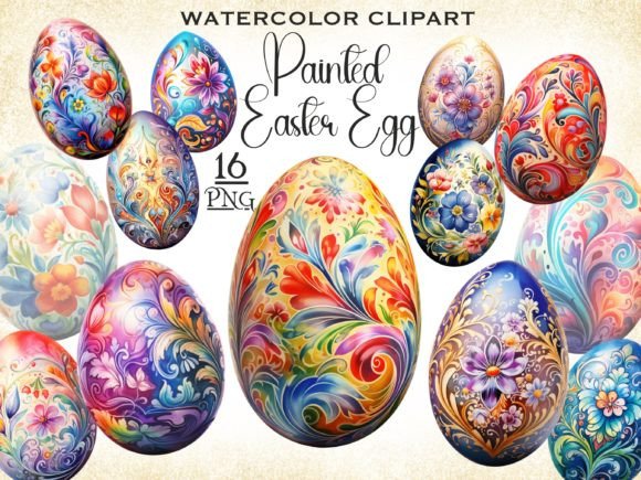Download Painted Easter Egg PNG Bundle - Premium Bundle